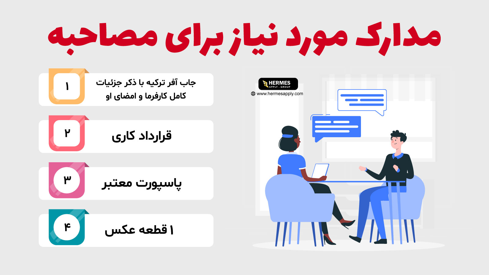 چگونه با جاب آفر ترکیه ویزای کار بگیریم؟