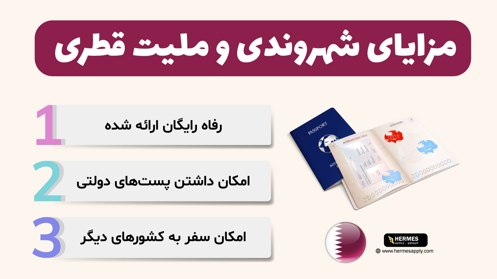 بررسی مزایای شهروندی و ملیت قطری