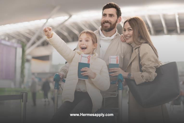 اخذ ویزای توریستی کانادا برای خانواده